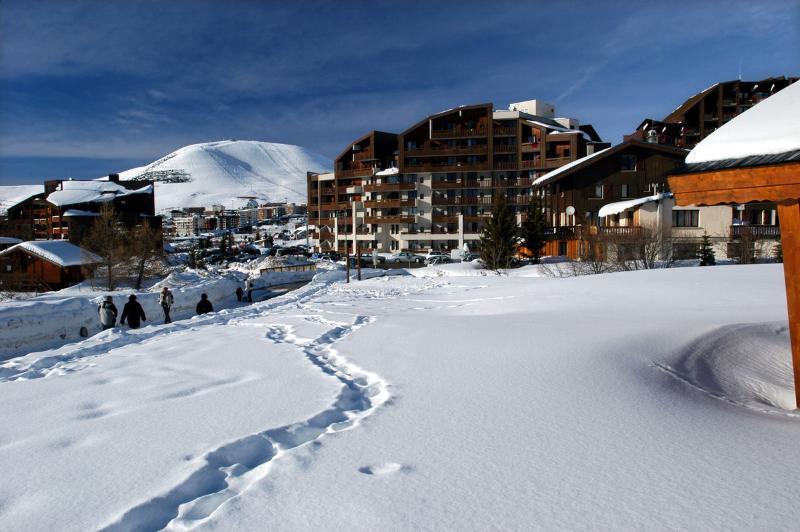 Résidence Odalys Le Christiana Alpe d'Huez Exterior foto