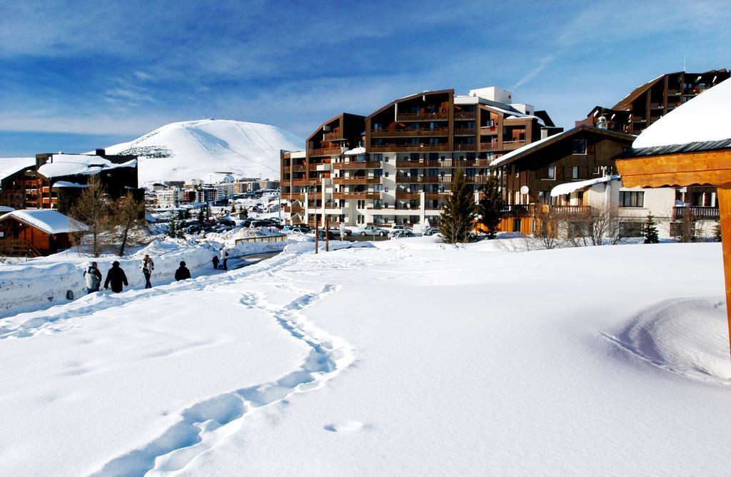 Résidence Odalys Le Christiana Alpe d'Huez Exterior foto